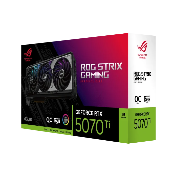 ASUS ROG Strix RTX 5070 Ti OC | 16GB GDDR7 | PCIe 5.0 | 7680x4320 Resolution - New - Image 7