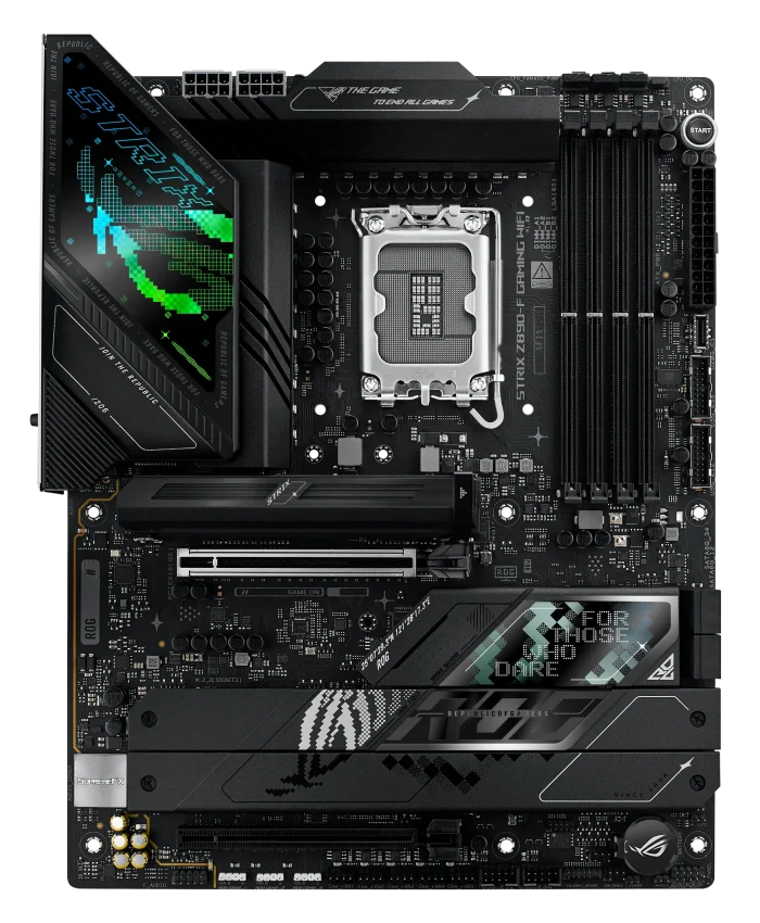 ASUS ROG STRIX Z890-F GAMING WIFI | ATX | LGA1851 | DDR5 | 5x M.2 – New