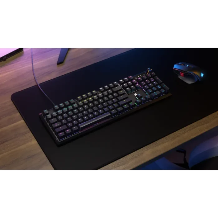 Corsair K70 CORE RGB | Mechanical Gaming Keyboard | Red Linear Switches | Full-Size Layout - New - Image 8