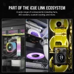 Corsair iCUE LINK RX120 RGB | 120mm Fan | White Triple Pack | PWM Control | RGB Lighting - New - Image 10