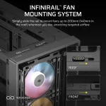 Corsair 4000D RS | ARGB Mid-Tower Case | 3x ARGB PWM Fans | Up to 360mm Radiator - New - Image 7