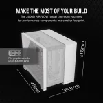 Corsair 2500D Airflow | Mid-Tower Dual Chamber | Up to 360mm Radiator | 2x 3.5'' + 2x 2.5'' Drive Bays - New - Image 16