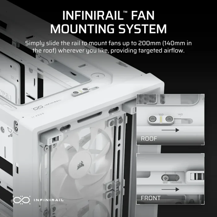 Corsair 4000D RS Wood | Mid-Tower ATX Case | 4x RS Fans Included | High Airflow Design - New - Image 6