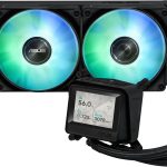 ASUS ROG MAX GAMING LC 360 ARGB LCD | 360mm AIO Liquid Cooler | ARGB LCD Display | Intel & AMD Compatible – New
