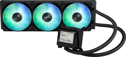 ASUS ROG MAX GAMING LC 360 ARGB LCD | 360mm AIO Liquid Cooler | ARGB LCD Display | Intel & AMD Compatible – New