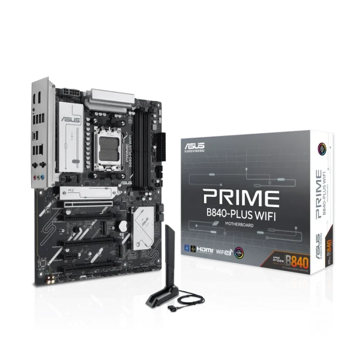 ASUS PRIME B840-PLUS WIFI | ATX Motherboard | AMD AM5 Socket | DDR5 | Wi-Fi - New - Image 10