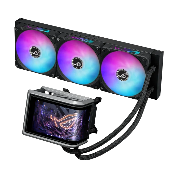 ASUS ROG RYUO IV 360 ARGB | 360mm AIO Liquid Cooler | 3x 120mm ARGB Fans | Intel LGA1700/1851 | AMD AM4/AM5 - New - Image 9
