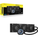Corsair Nautilus 360 RS | 360mm AIO Liquid Cooler | 2.1" IPS LCD Screen | RS120 Fans | LGA1851/AM5 Compatible - New - Image 5