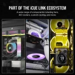 Corsair iCUE LINK RX120 RGB | 120mm Fan | White Triple Pack | PWM Control | RGB Lighting - New - Image 11