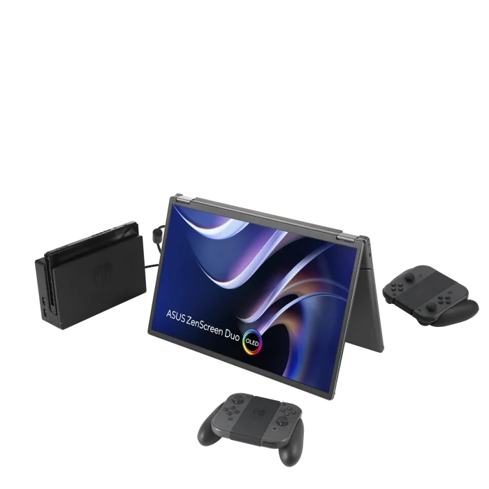 ASUS ZenScreen Duo OLED MQ149CD | 14-inch WUXGA OLED | DCI-P3 | Dual Screen | Portable - New - Image 7