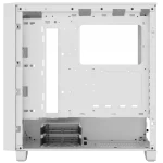 3000D RGB AIRFLOW White Mid-Tower PC Case; 2x 3.5'' |  2x 2.5'' Drive Bays; Up to 360mm Radiator compatible; 3x 120mm fan incl - Image 18