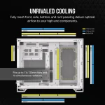 Corsair 2500D Airflow | Mid-Tower Dual Chamber | Up to 360mm Radiator | 2x 3.5'' + 2x 2.5'' Drive Bays - New - Image 22