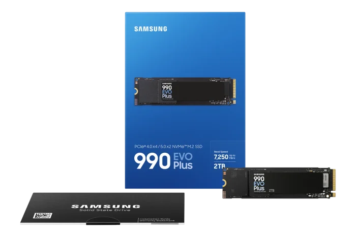 Samsung 990 EVO Plus | 2TB NVMe SSD | M.2 Form Factor | 7250 MB/s Read | 6300 MB/s Write - New - Image 5