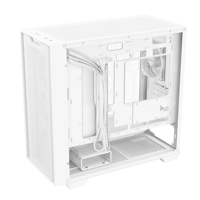 ASUS A21 Plus TG ARGB | Micro-ATX / Mini-ITX | Tempered Glass | 4x ARGB Fans | White - New - Image 10