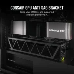 Cooler Master GPU Anti-Sag Bracket | Universal Fit | Adjustable Height | Easy Install | Sleek Black Design – New
