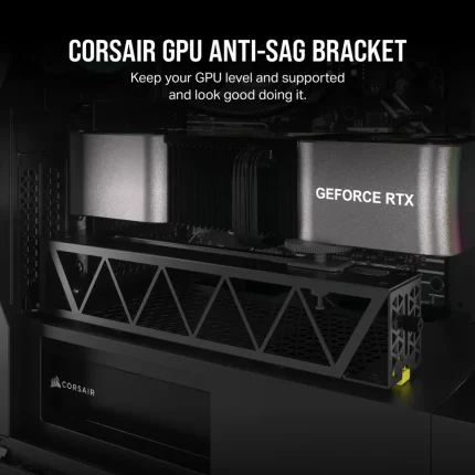 Cooler Master GPU Anti-Sag Bracket | Universal Fit | Adjustable Height | Easy Install | Sleek Black Design – New