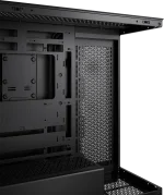 3500X Tempered Glass Black Mid-Tower PC Case; 2x 3.5'' |  2x 2.5'' Drive Bays; Up to 360mm Radiator compatible - Image 8