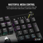 Corsair K70 CORE RGB | Mechanical Gaming Keyboard | Red Linear Switches | Full-Size Layout - New - Image 9