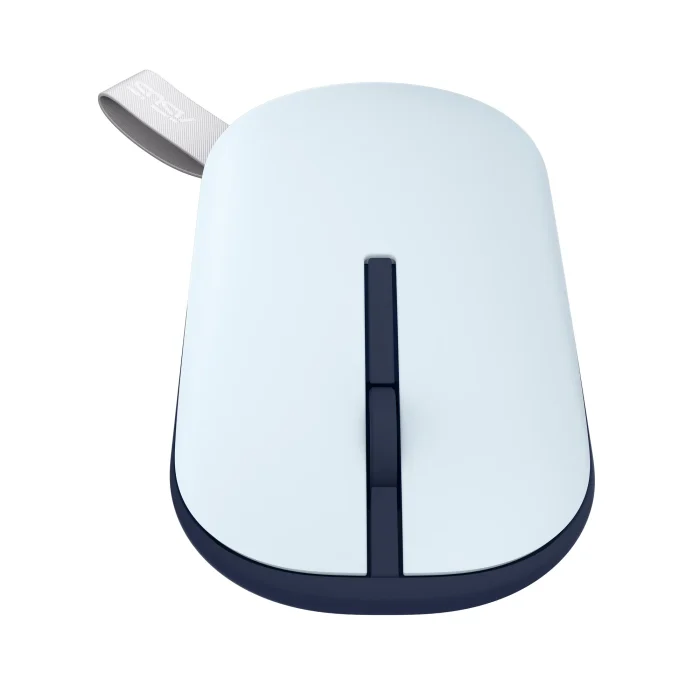 ASUS Marshmallow MD100 | Silent Wireless Mouse | Bluetooth & 2.4GHz | 1600 DPI | Quiet Blue - New - Image 13