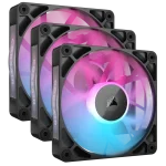 Corsair iCUE LINK RX120 RGB | 120mm Fan | Triple Pack | PWM Control | RGB Lighting - New - Image 14