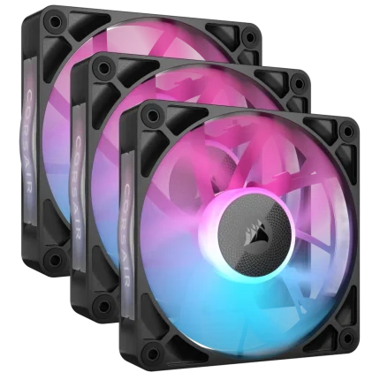 Corsair iCUE LINK RX120 RGB | 120mm Fan | Triple Pack | PWM Control | RGB Lighting – New