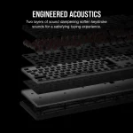 Corsair K70 CORE RGB | Mechanical Gaming Keyboard | Red Linear Switches | Full-Size Layout - New - Image 10