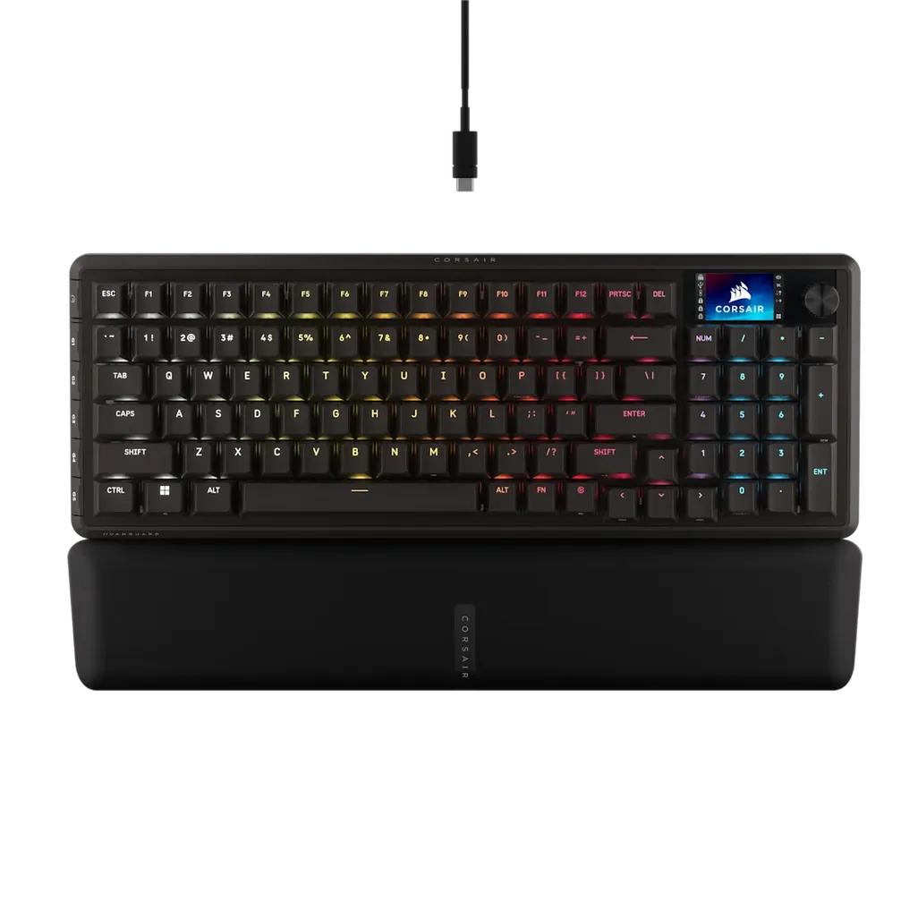c154139988999321ba9cf36874f9df7277aa271d Corsair VANGUARD PRO 96% | Hall Effect Gaming Keyboard | MGX Hyperdrive Switches | Full RGB – New
