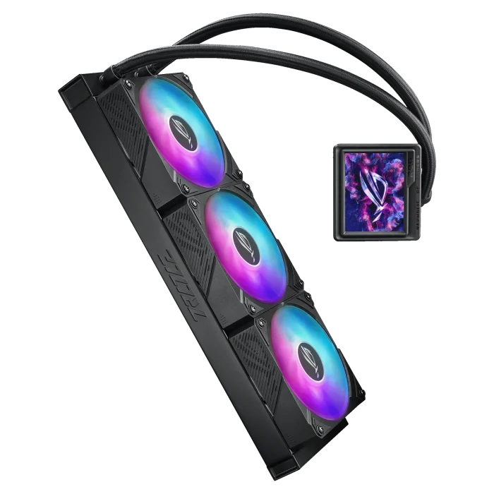 ASUS ROG Ryujin III 360 ARGB Extreme | 360mm AIO Liquid Cooler | 3x 120mm Fans | 2800 RPM | Copper CPU Block - New - Image 10