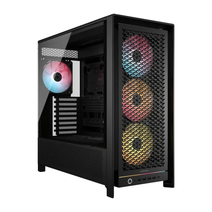 Corsair 5000D RS | ARGB Mid-Tower PC Case | 4x RS140 ARGB Fans | Dual 2.5" + 3.5" Drive Bays - New - Image 9
