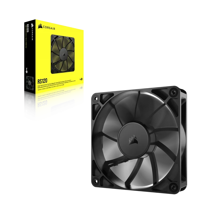 Corsair RS120 | 120mm PWM Fan | Fluid Dynamic Bearing | RGB Ready - New - Image 8