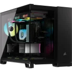 Corsair 2500D Airflow | Mid-Tower Dual Chamber | Up to 360mm Radiator | 2x 3.5” + 2x 2.5” Drive Bays – New
