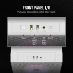 3000D RGB AIRFLOW White Mid-Tower PC Case; 2x 3.5'' |  2x 2.5'' Drive Bays; Up to 360mm Radiator compatible; 3x 120mm fan incl - Image 20