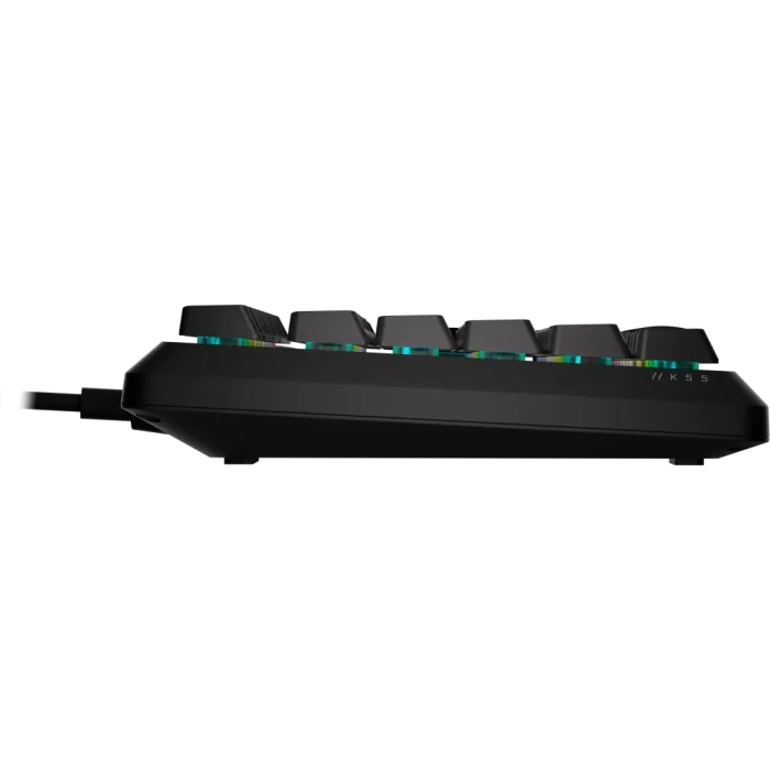 Corsair K55 Core | Zoned RGB Backlit | Rubberdome Keys | Full-Size Gaming Keyboard - New - Image 12