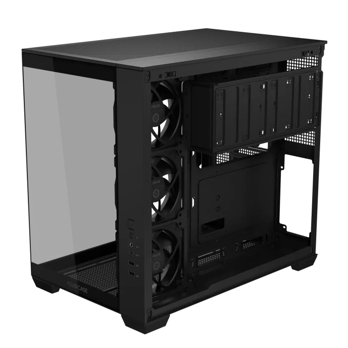ASUS A32 Plus TG ARGB | Mid-Tower ATX | Tempered Glass | ARGB Fans | 2x HDD + 3x SSD Bays - New - Image 15