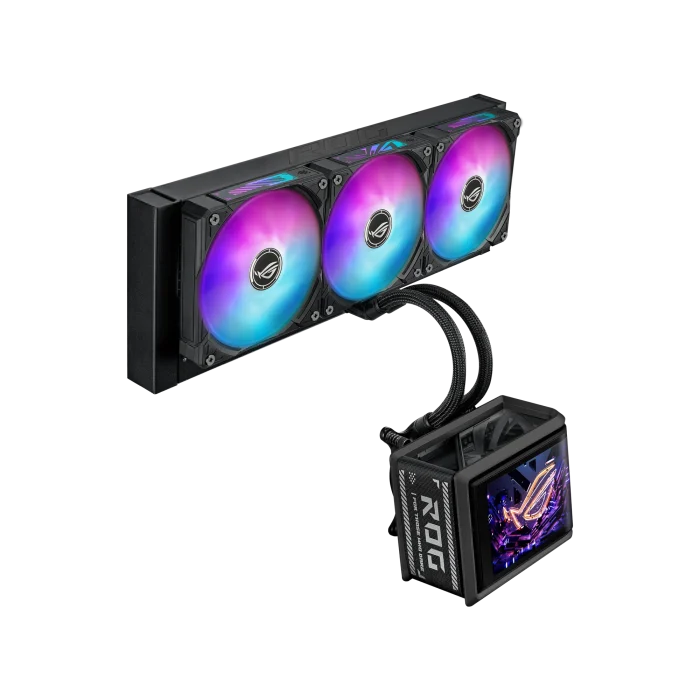 ASUS ROG Ryuo IV SLC 360 ARGB | All-in-One Liquid Cooler | 360mm Radiator | Intel & AMD Compatible - New - Image 17