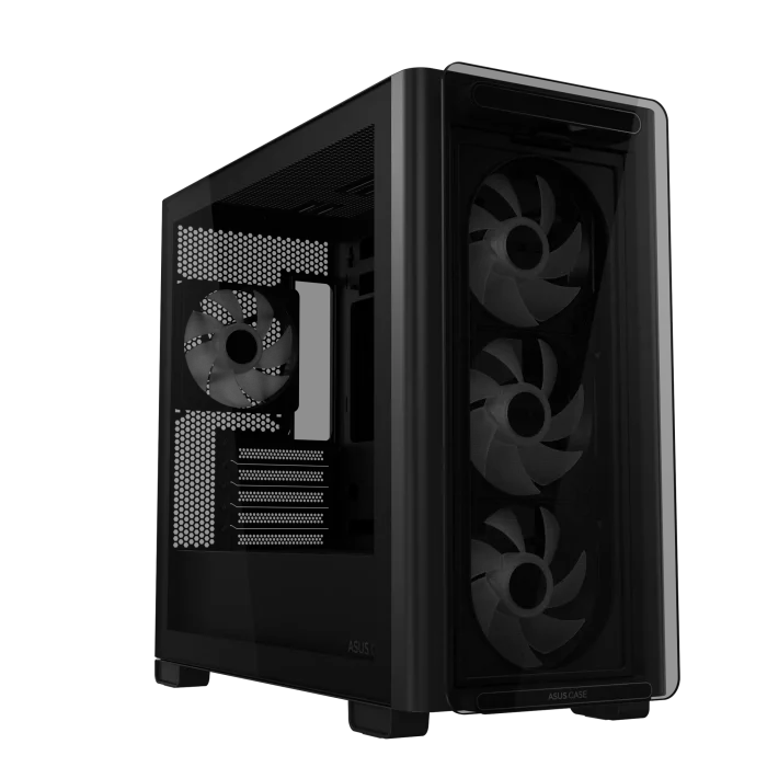 ASUS A23 Plus TG ARGB | Mid-Tower mATX/Mini-ITX | Tempered Glass | ARGB Lighting | 4x 120mm Fans - New - Image 9