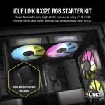 Corsair iCUE LINK RX120 RGB | 120mm Fan | Triple Pack | PWM Control | RGB Lighting - New - Image 17