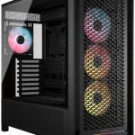 Corsair 5000D RS | ARGB Mid-Tower PC Case | 4x RS140 ARGB Fans | Dual 2.5″ + 3.5″ Drive Bays – New