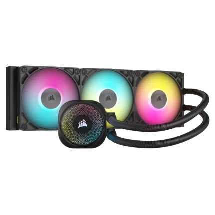 Corsair iCUE LINK TITAN 360 RX RGB | 360mm AIO Liquid Cooler | RX120 RGB Fans | Intel LGA 1851/1700 | AMD AM5/AM4 – New