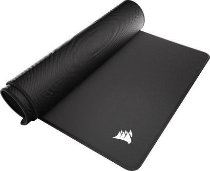 Corsair MM Anti-Fray Cloth Gaming Mouse Pad | 2XL Size | Stitched Edges | Smooth Cloth Surface – New