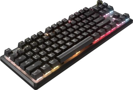 Corsair K70 CORE TKL RGB | Mechanical Gaming Keyboard | MLX Red v2 Linear | Sound Dampening – New