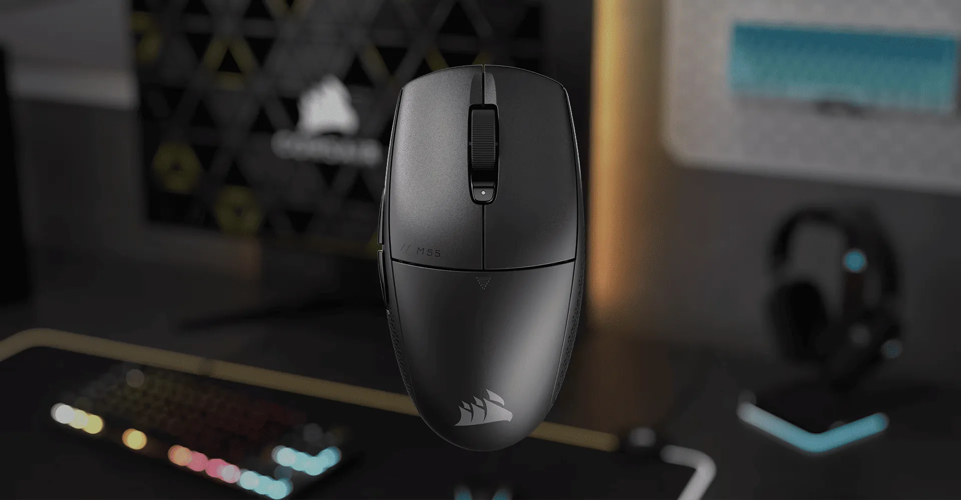 corsair-m55-wireless-lightweight-gaming-mouse-ap-1400px-v0001 Corsair M55 Wireless Gaming Mouse | Wireless | 16000 DPI | Black – New