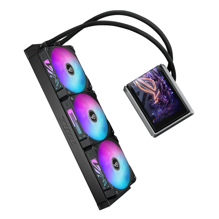 ASUS ROG RYUO IV 360 ARGB | 360mm AIO Liquid Cooler | 3x 120mm ARGB Fans | Intel LGA1700/1851 | AMD AM4/AM5 - New - Image 11