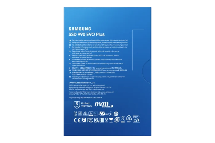 Samsung 990 EVO Plus | 2TB NVMe SSD | M.2 Form Factor | 7250 MB/s Read | 6300 MB/s Write - New - Image 6