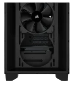 3000D AIRFLOW Black Mid-Tower PC Case; 2x 3.5'' |  2x 2.5'' Drive Bays; Up to 360mm Radiator compatible; 2x 120mm fan incl - Image 13