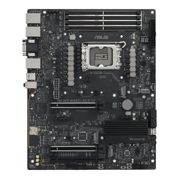 ASUS PRO WS W880-ACE SE | ATX Motherboard | LGA1851 Socket | 256GB DDR5 | PCIe 5.0 - New - Image 11
