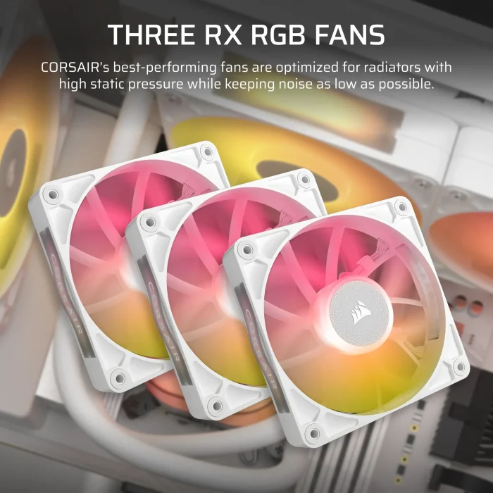 Corsair iCUE LINK TITAN 360 RX LCD | 360mm AIO Liquid Cooler | RX120 RGB Fans | Intel LGA1851/1700 | AMD AM5/AM4 - New - Image 11