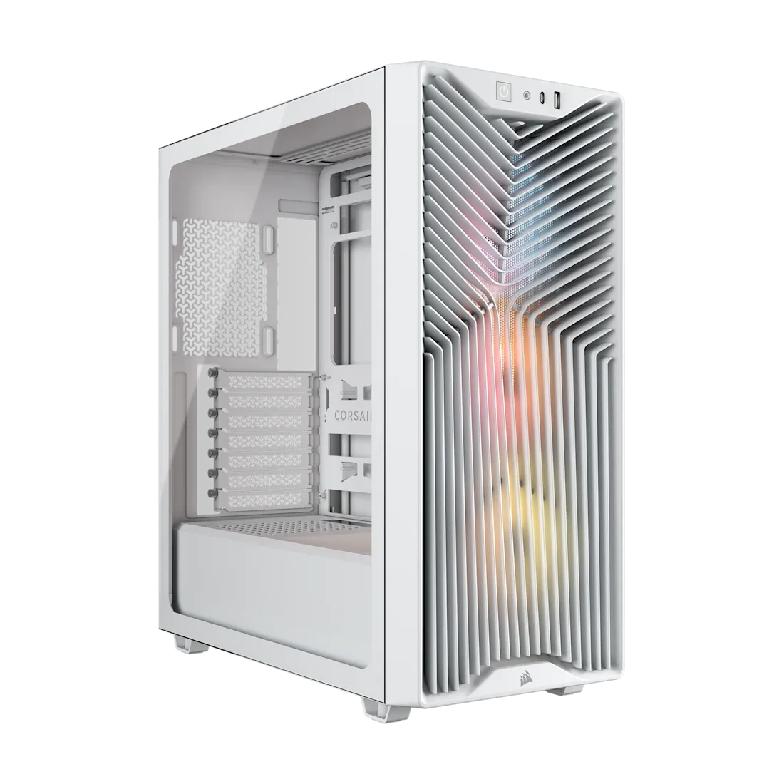 e38b9d41d5c6f6dc5027af16d530149a5d1e656b Corsair 3200D RS ARGB | Mid-Tower PC Case | 3x 120mm ARGB Fans | Tempered Glass | ATX Support – New