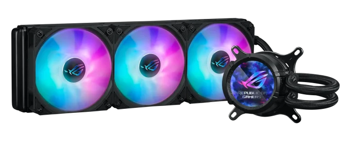 ASUS ROG STRIX LC III 360 ARGB LCD | 360mm AIO Liquid Cooler | 3x 120mm ARGB Fans | LCD Display | Intel & AMD Compatible - New - Image 11