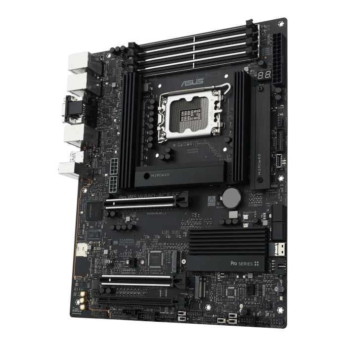 ASUS PRO WS W880-ACE SE | ATX Motherboard | LGA1851 Socket | 256GB DDR5 | PCIe 5.0 - New - Image 12